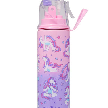 Smiggle - Energize Su Püskürtmeli Çelik 500 ML Matara Suluk
