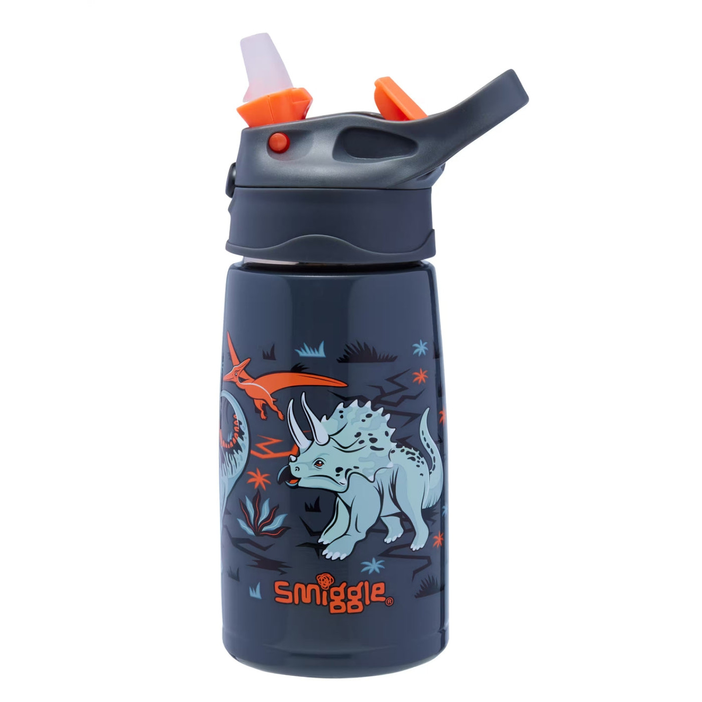 Smiggle - Playtime Junior 400ML Gizli Pipetli Çelik Matara