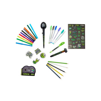 Smiggle - Defter, Silgi, Kalem ve Boyama Kırtasiye Seti