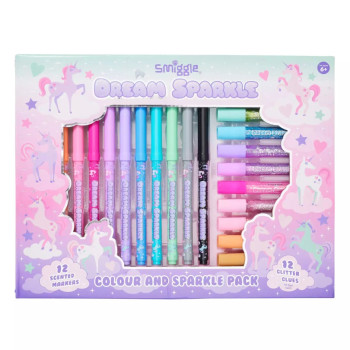 Smiggle - Dream Sparkle Renkler Ve Parıltılar Kırtasiye Seti Smiggle - Dream Sparkle Renkler Ve Parıltılar Kırtasiye Seti