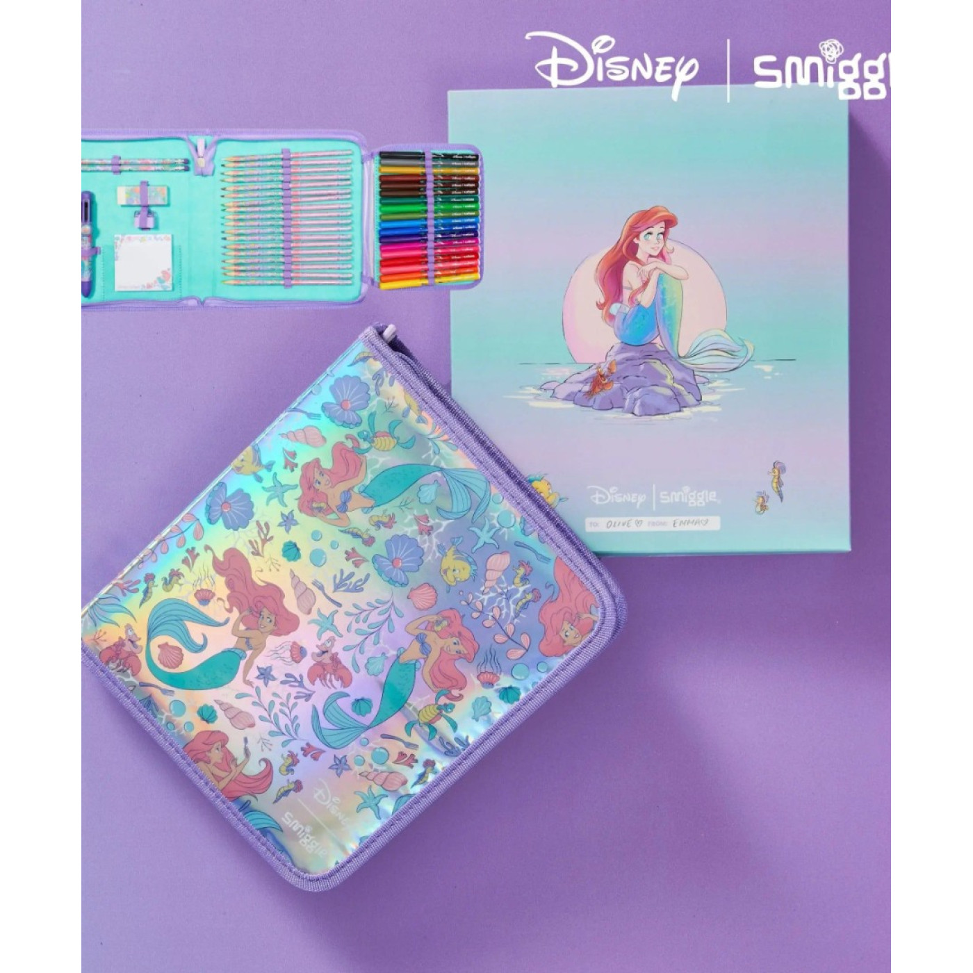 Smiggle - Disney Prenses Kalem Kutusu ve Boyaları Kırtasiye Seti Kiti - 9332934321632 Smiggle - Disney Prenses Kalem Kutusu ve Boyaları Kırtasiye Seti Kiti - 9332934321632 - 9332934321632