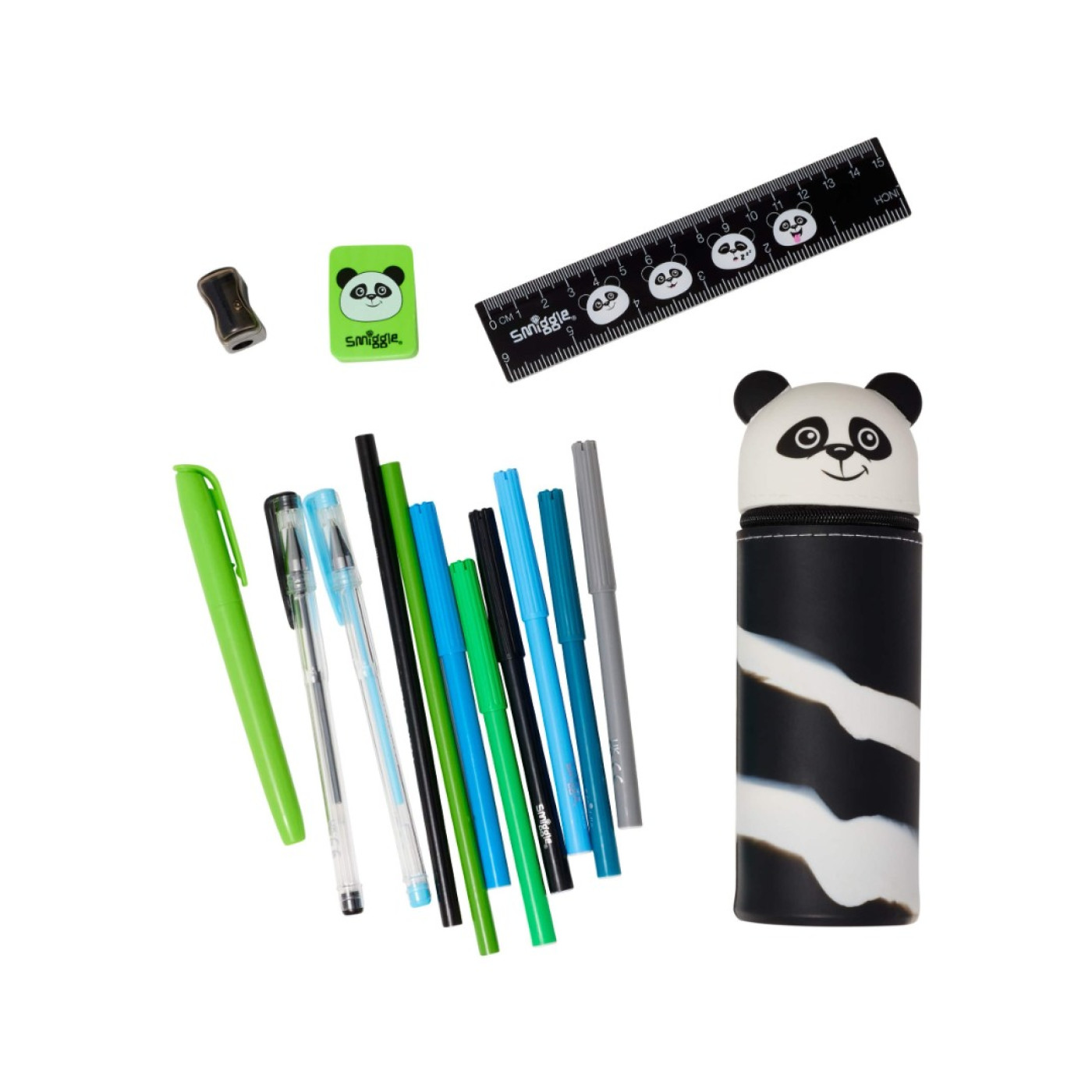 Smiggle - Stand Up Friends Kırtasiye Seti Ve Kalem Kutusu - ST00443 - 9332934376373