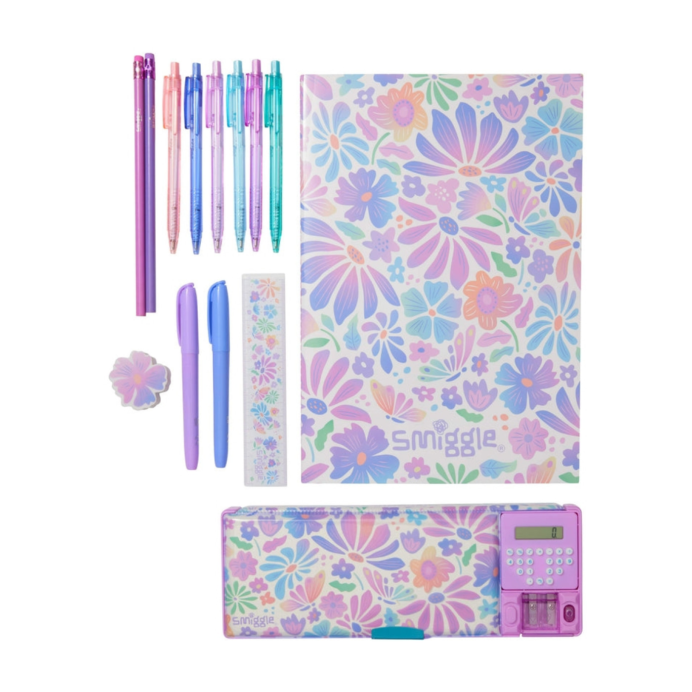 Smiggle - Wonderland Kırtasiye Seti Otomatik Kalem Kutusu