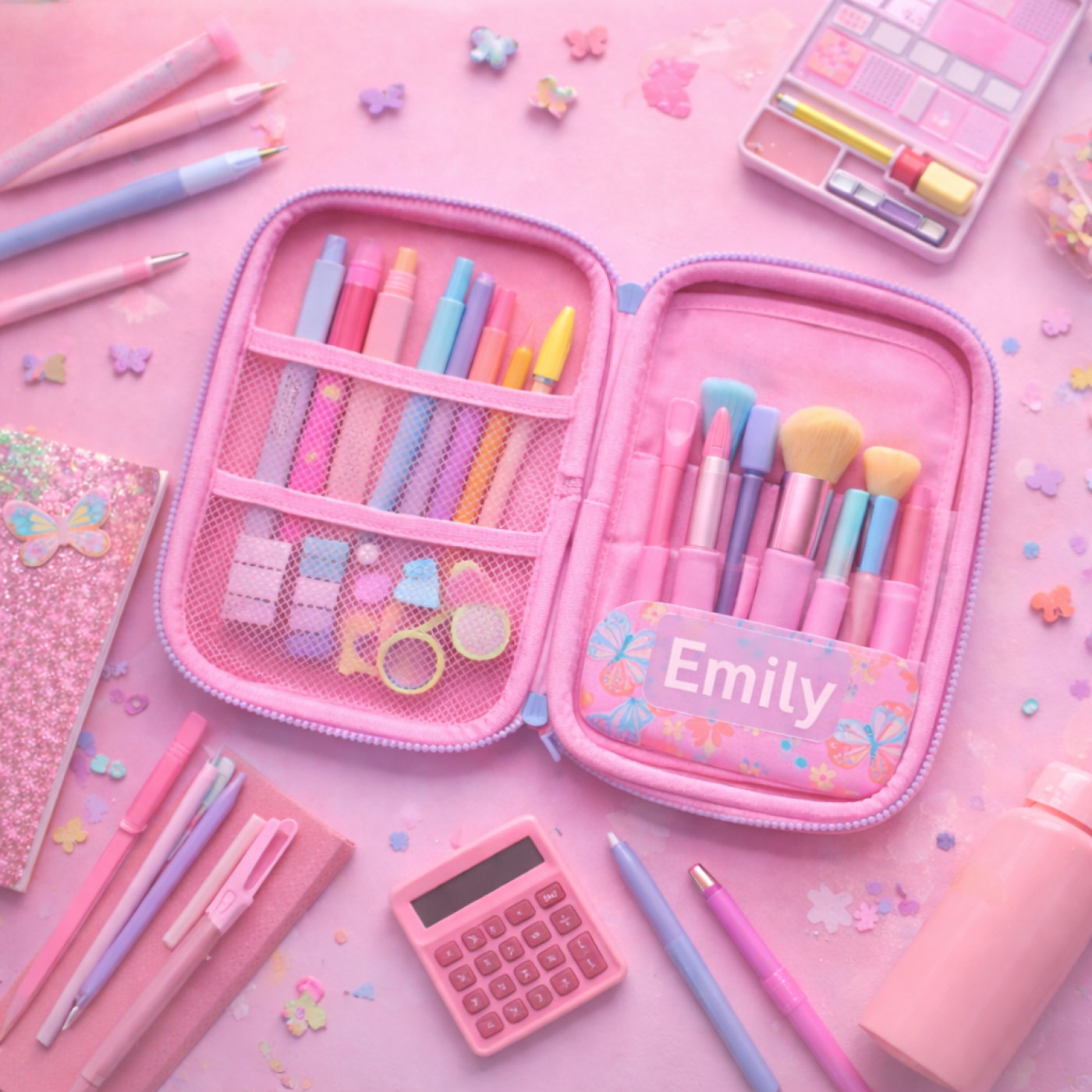 Smiggle - Flyn Hardtop İsimlikli Kalem Kutusu