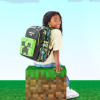 Smiggle - Minecraft Klasik Sırt Çantası Smiggle - Minecraft Klasik Sırt Çantası