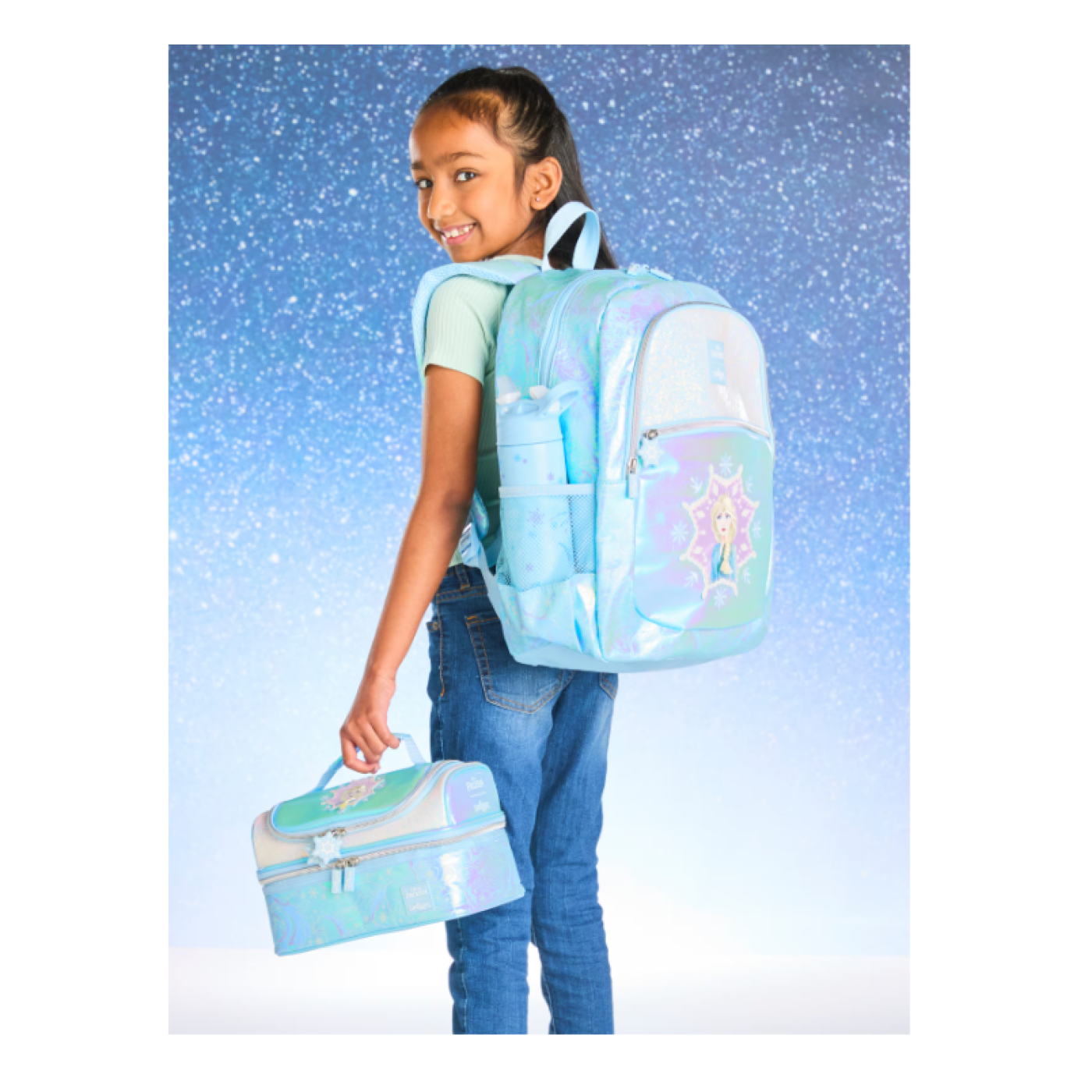 Smiggle – Disney'in Karlar Ülkesi Elsa Klasik Sırt Çantası - 9332934283251 - 9332934283251