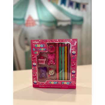 Smiggle - Vision Silgi Kalem Kutulu Kırtasiye Seti Smiggle - Vision Silgi Kalem Kutulu Kırtasiye Seti