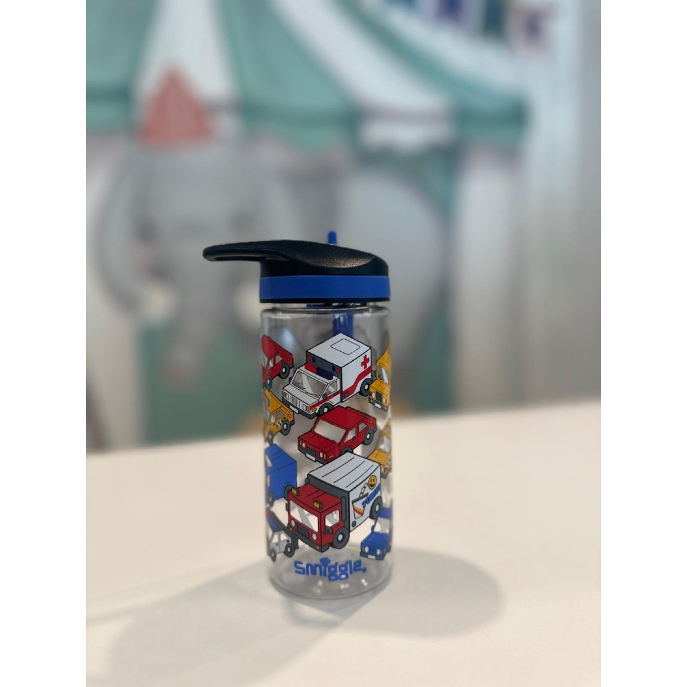 Smiggle - Movin 440 ML BPA'Sız Pipetli Suluk - 9332934359765 - 9332934359765