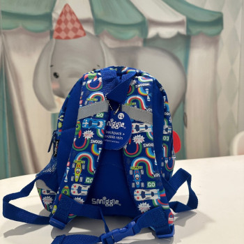 Smiggle - Teeny Tiny Çıkarılabilir Kemer Askılı Helikopter Kreş Sırt Çantası