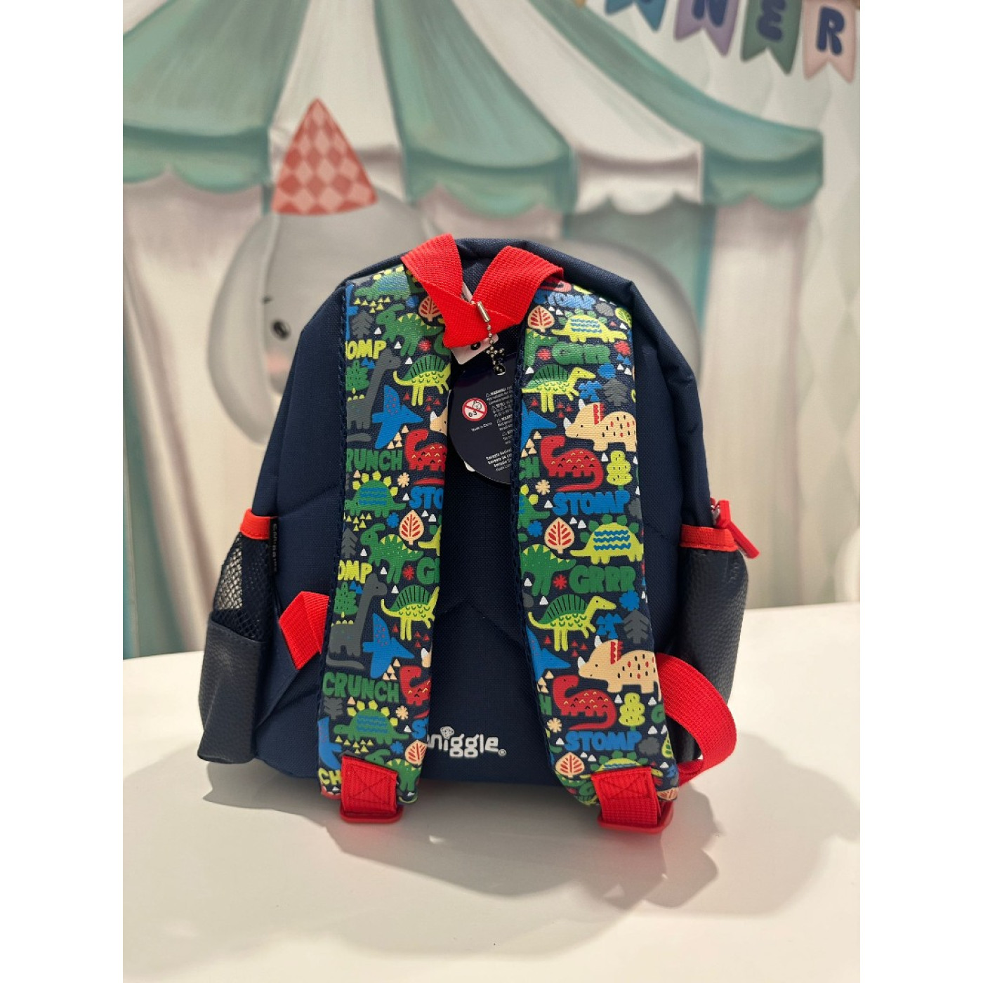 Smiggle Ready Set Go Teeny Tiny Dinazor Temalı Sırt Çantası - 9332934279803 - 9332934279803