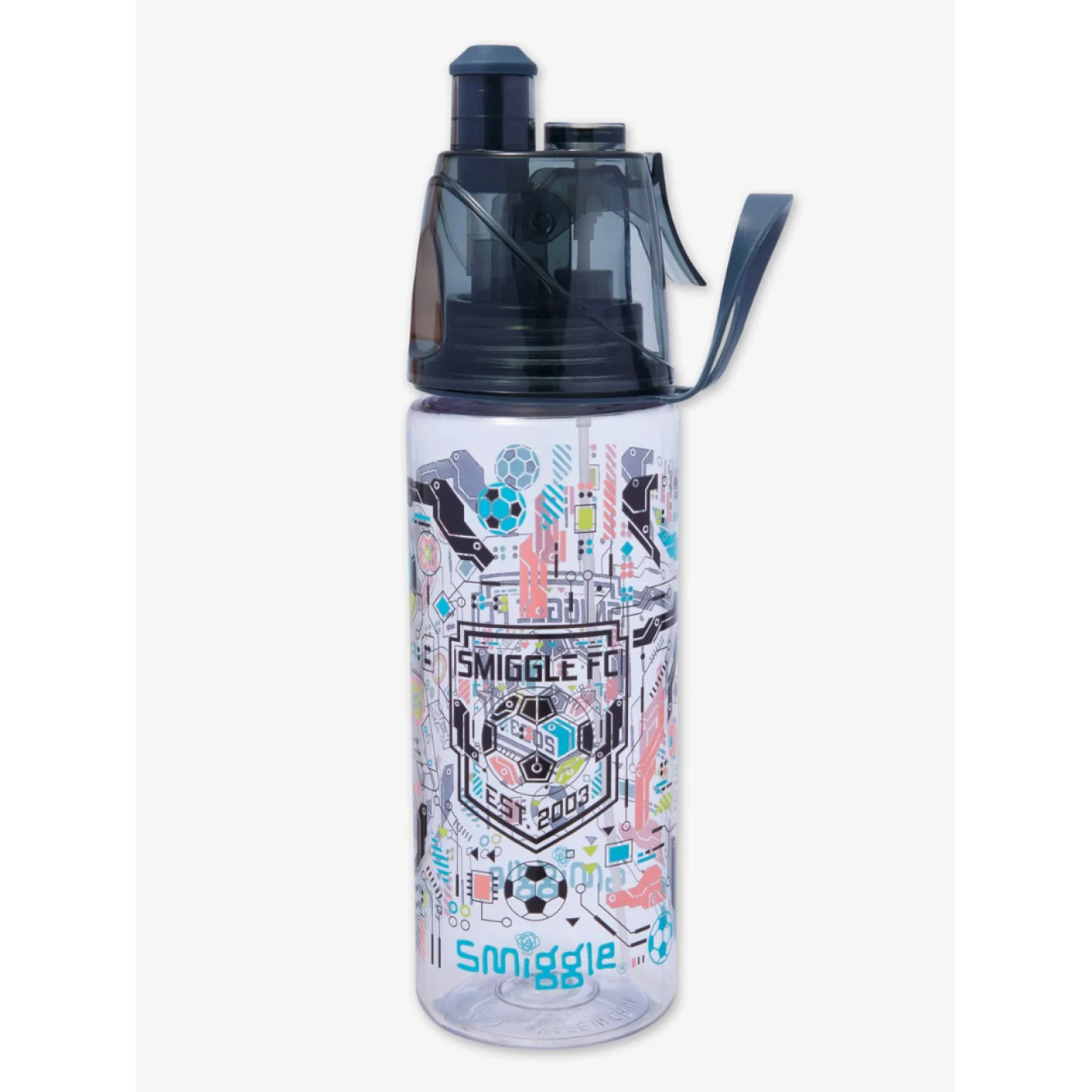 Smiggle Smiggle - Power Play 560ML Su Püskürtmeli Suluk - 3.120,00TL TL - Kikis Corner Smiggle - Power Play 560ML Su Püskürtmeli Suluk - Görseli