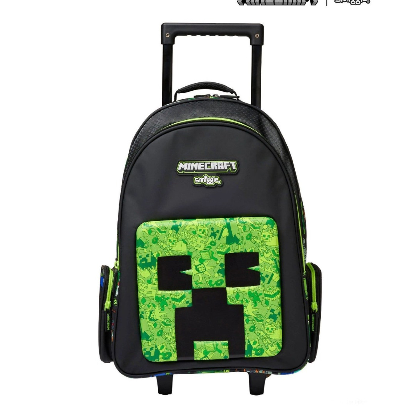 Smiggle - Minecraft Çekçekli Işıklı Tekerlekli Çanta - 9332934353312 Smiggle - Minecraft Çekçekli Işıklı Tekerlekli Çanta - 9332934353312 - 9332934353312