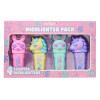 Smiggle - All Stars Kokulu Fosforlu Highlighter 4lü Kalem Seti