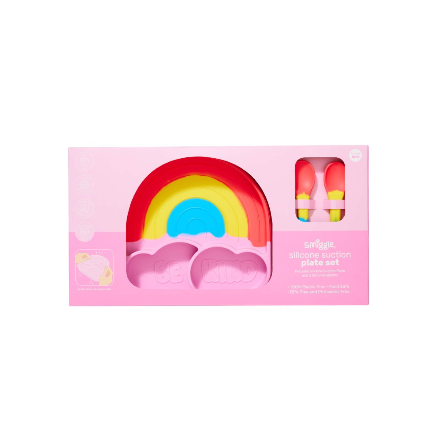 Smiggle - Big Dream Silikon Yemek Tabağı Seti - 9332934383241 Smiggle - Big Dream Silikon Yemek Tabağı Seti - 455262 - 9332934383241
