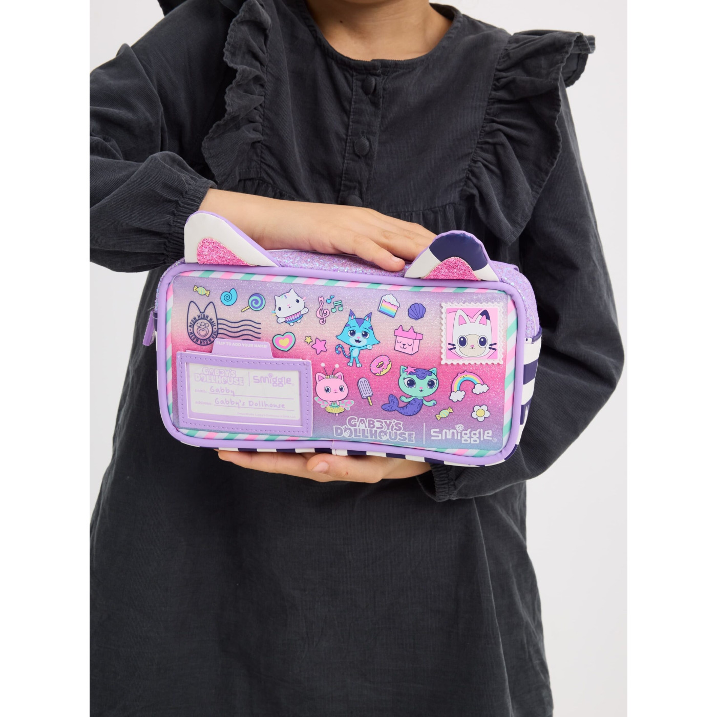 Smiggle - Gabby Dollhouse Eğlenceli Kalem Kutusu Smiggle - Gabby Dollhouse Eğlenceli Kalem Kutusu