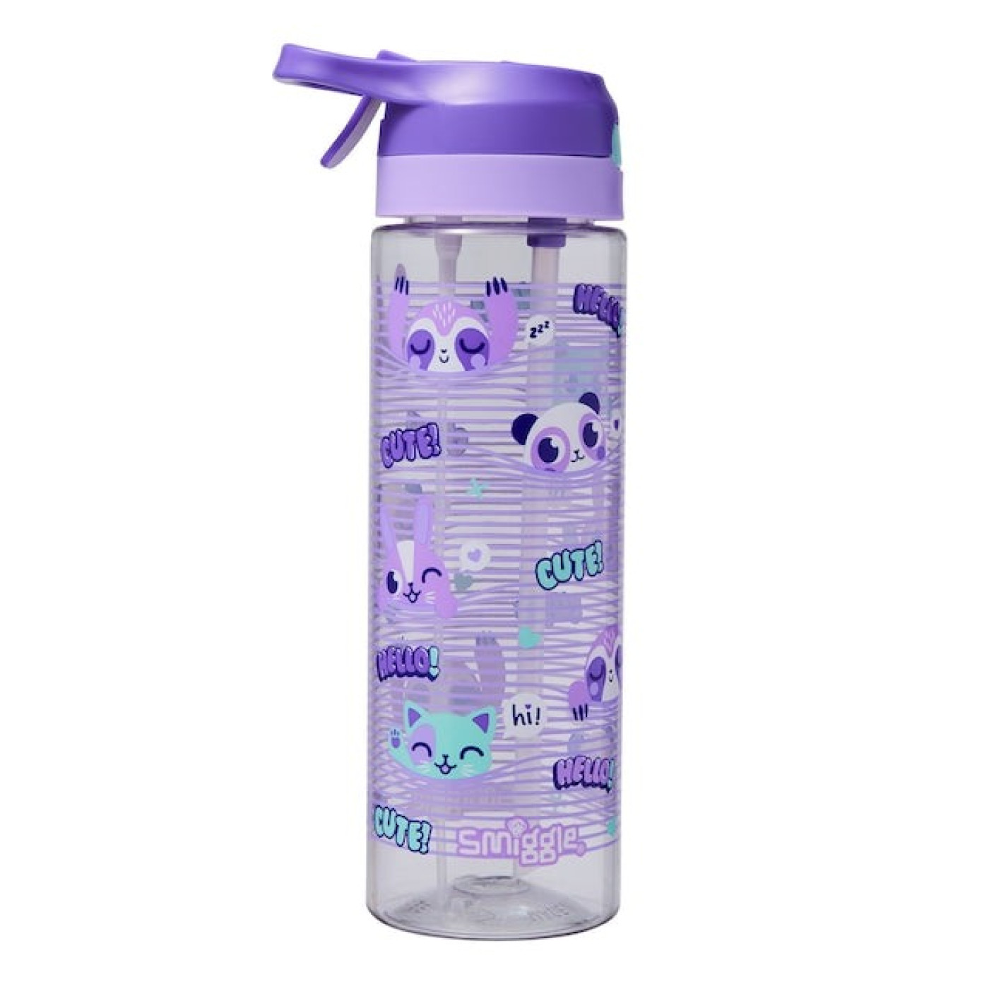 Smiggle - Gush Flip Su Püskürtmeli 700 ML BPAsız Suluk - 8684798570547 - 8684798570547