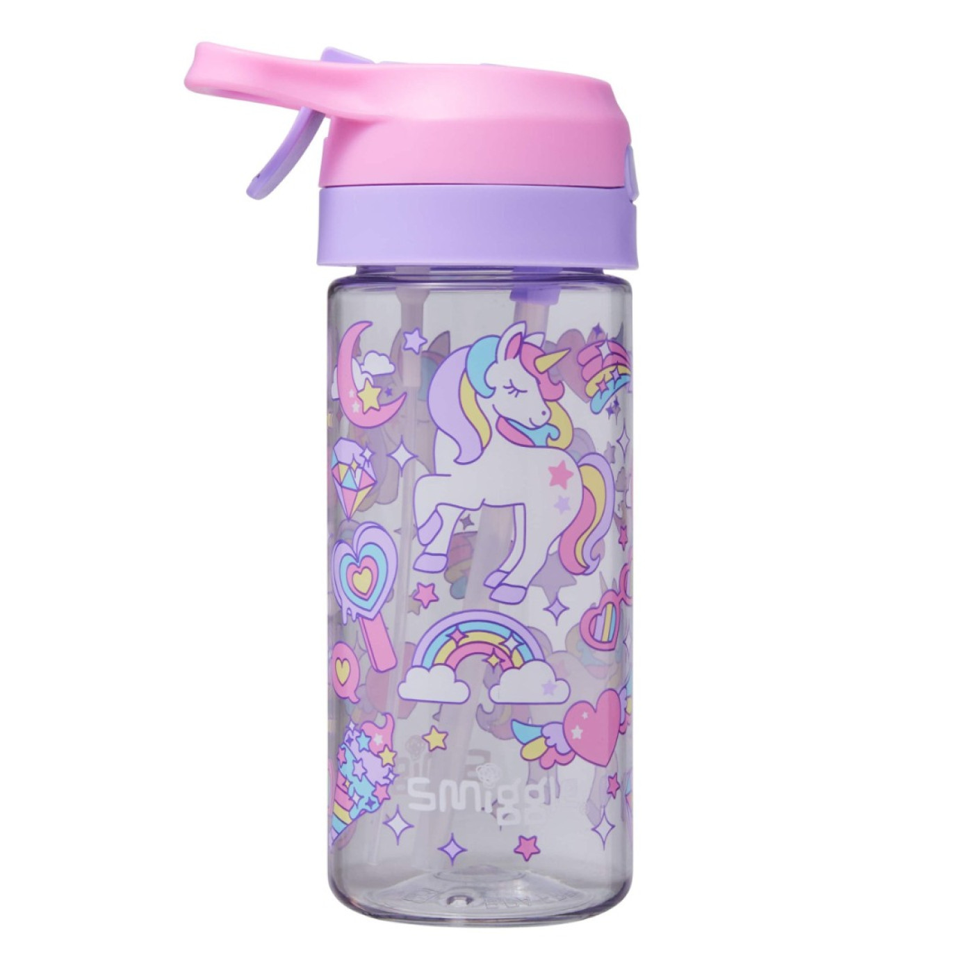 Smiggle - Hali Junior Su Püskürtmeli 450 ML BPAsız Suluk - 9332934360815 - 9332934360815