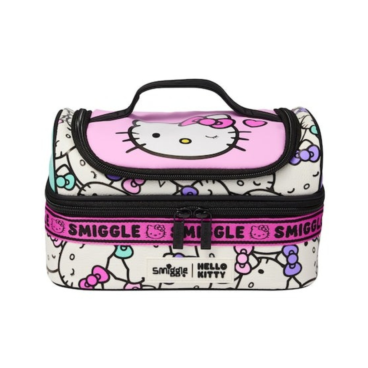 Smiggle - Hello Kitty Çift Katlı Beslenme Çantası - 8684798570511 - 8684798570511