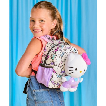 Smiggle - Hello Kitty Çıkarılabilir Oyuncaklı Kreş Okul Sırt Çantası
