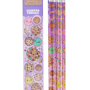 Smiggle - Kurabiye Kokulu 4lü Kurşun Kalem Seti