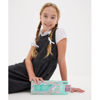 Smiggle - Limitless Hesap Makinalı Otomaik Kalem Kutusu Smiggle - Limitless Hesap Makinalı Otomaik Kalem Kutusu