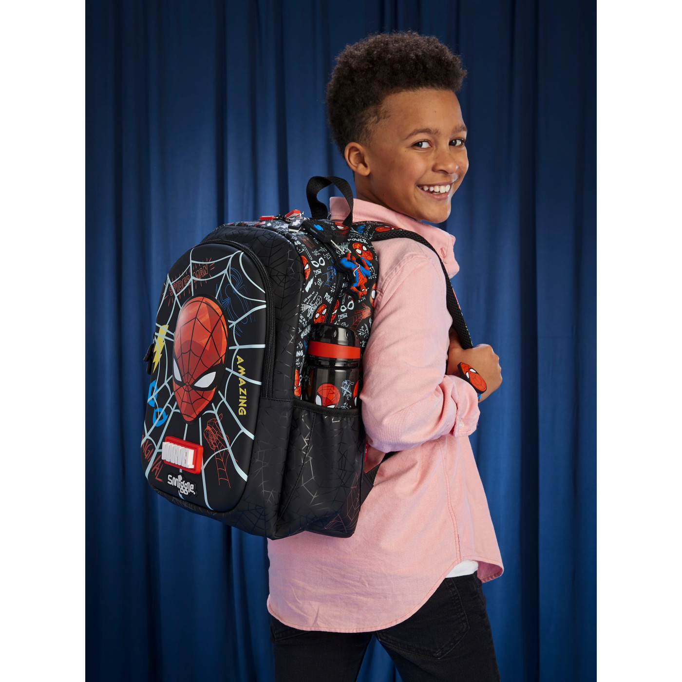 Smiggle - Marvel Spiderman Okul Sırt Çantası - ST01225 - 9332934369276