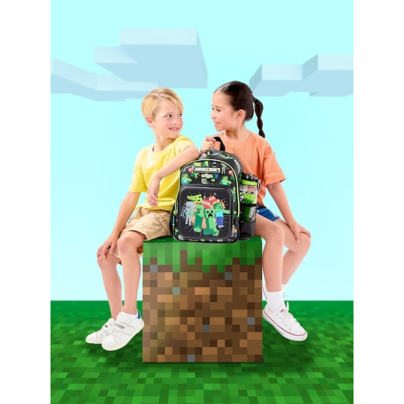 Smiggle - Minecraft Junior Karakter Sırt Çantası - ST01207 - 9332934399792