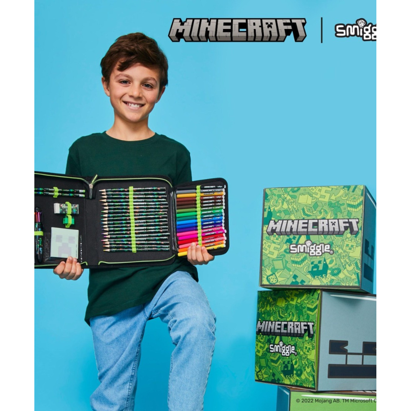 Smiggle - Minecraft Kırtasiye Seti ve Kalem Kutusu - 9332934356375 Smiggle - Minecraft Kırtasiye Seti ve Kalem Kutusu - 9332934356375 - 9332934356375
