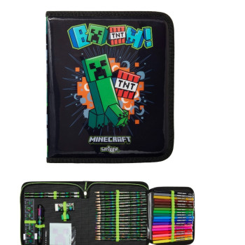 Smiggle - Minecraft Kırtasiye Seti ve Kalem Kutusu