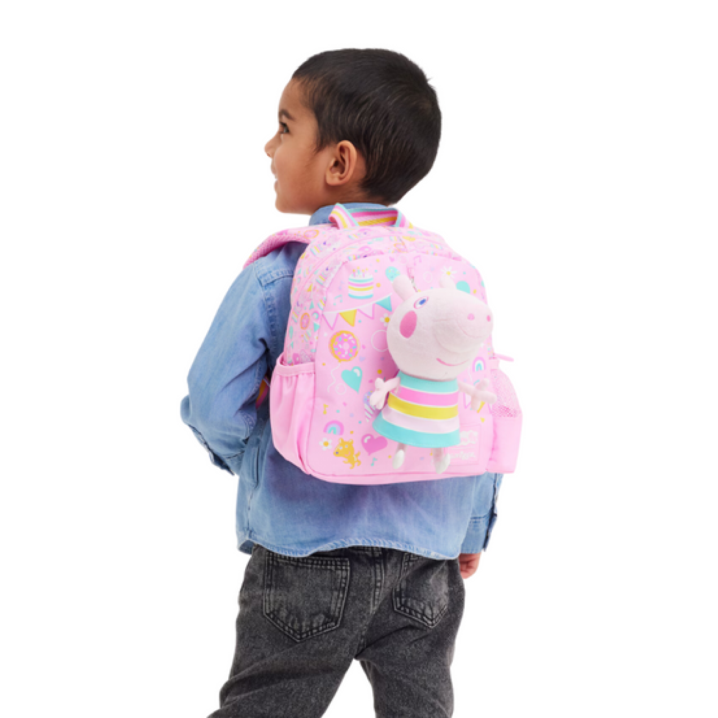 Smiggle - Peppa Pig Çıkarılabilir Oyuncaklı Kreş Okul Sırt Çantası - 8684798570523 Smiggle - Peppa Pig Çıkarılabilir Oyuncaklı Kreş Okul Sırt Çantası - 8684798570523 - 8684798570523