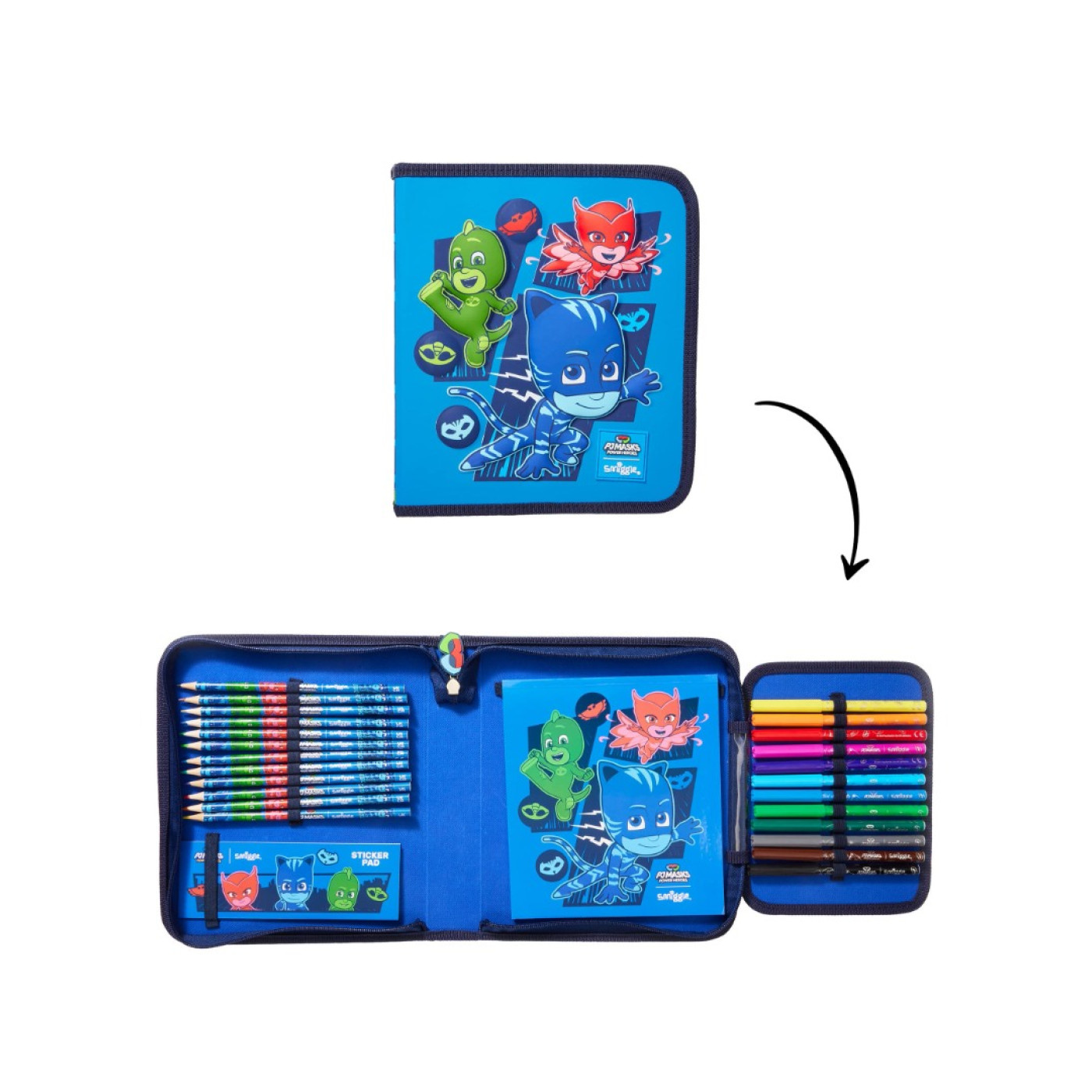Smiggle - PJ Mask Kırtasiye Seti ve Kalem Kutusu - 9332934386259 Smiggle - PJ Mask Kırtasiye Seti ve Kalem Kutusu - 9332934386259 - 9332934386259