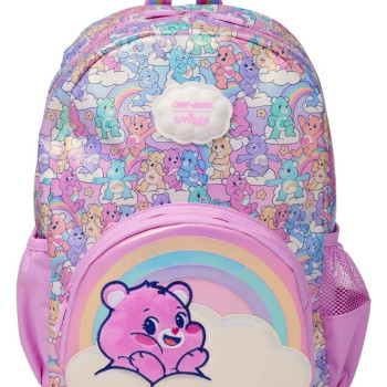 Smiggle - Care Bears Kapüşonlu Anaokulu Sırt Çantası