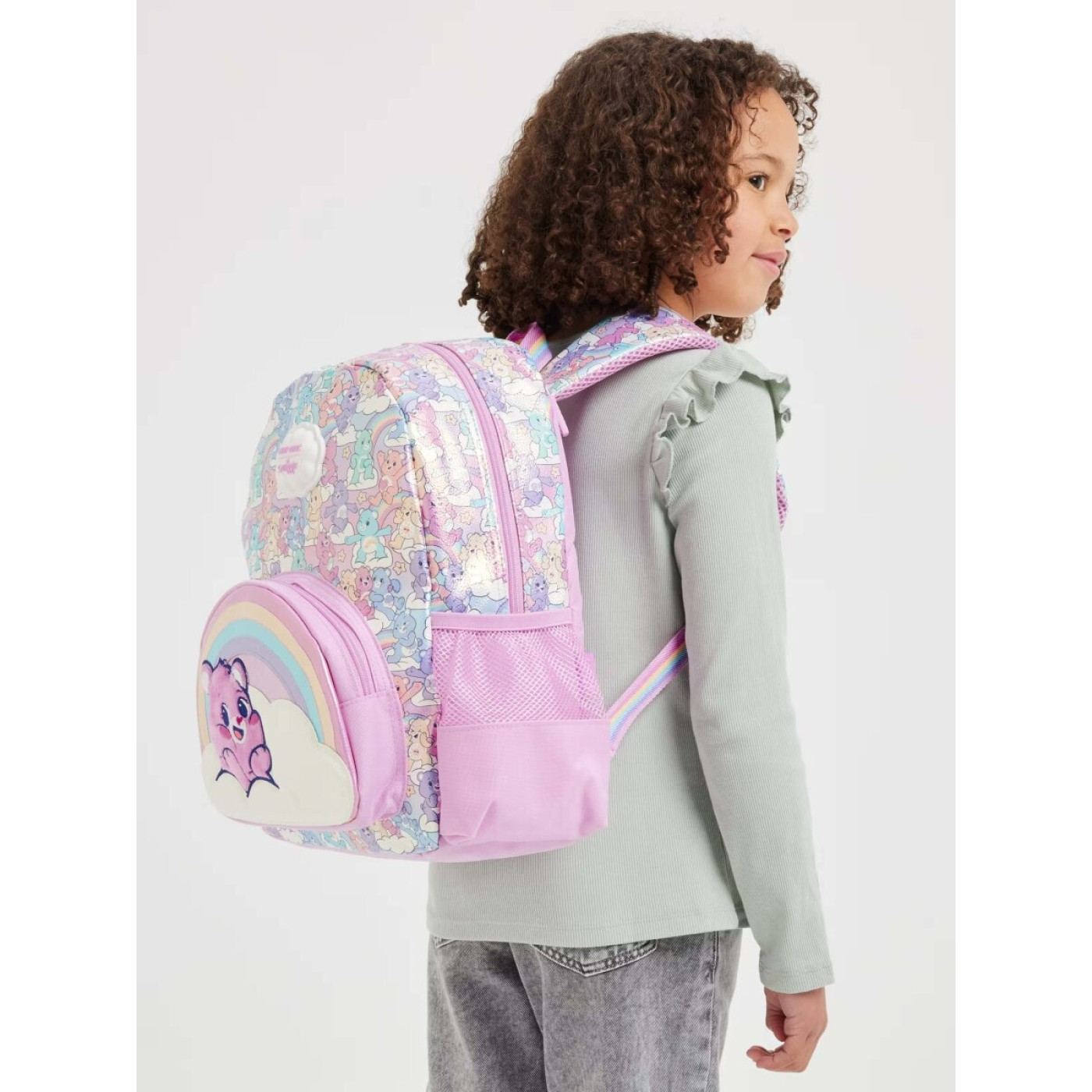 Smiggle - Care Bears Kapüşonlu Anaokulu Sırt Çantası