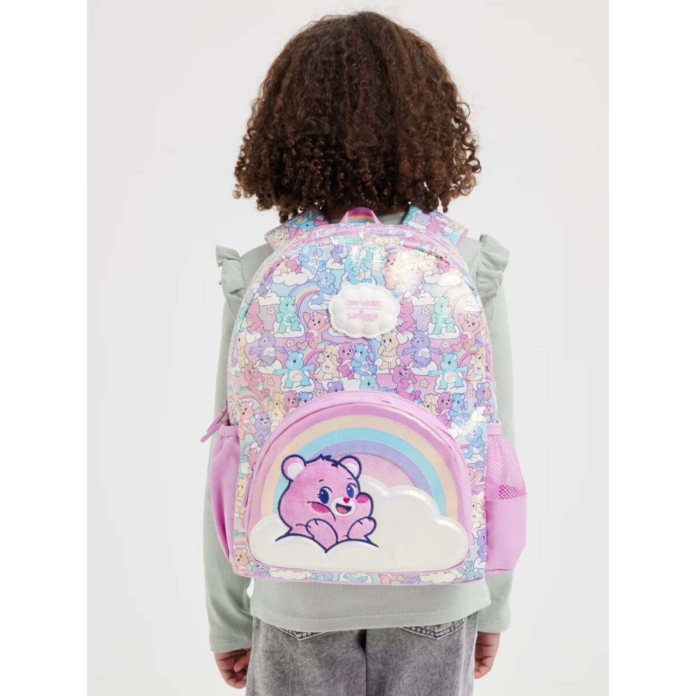 Smiggle - Care Bears Kapüşonlu Anaokulu Sırt Çantası