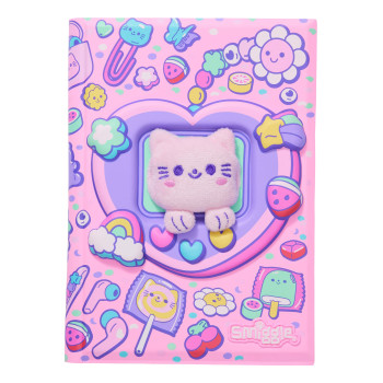 Smiggle - Super Charge A5 Sert Kapaklı Defter