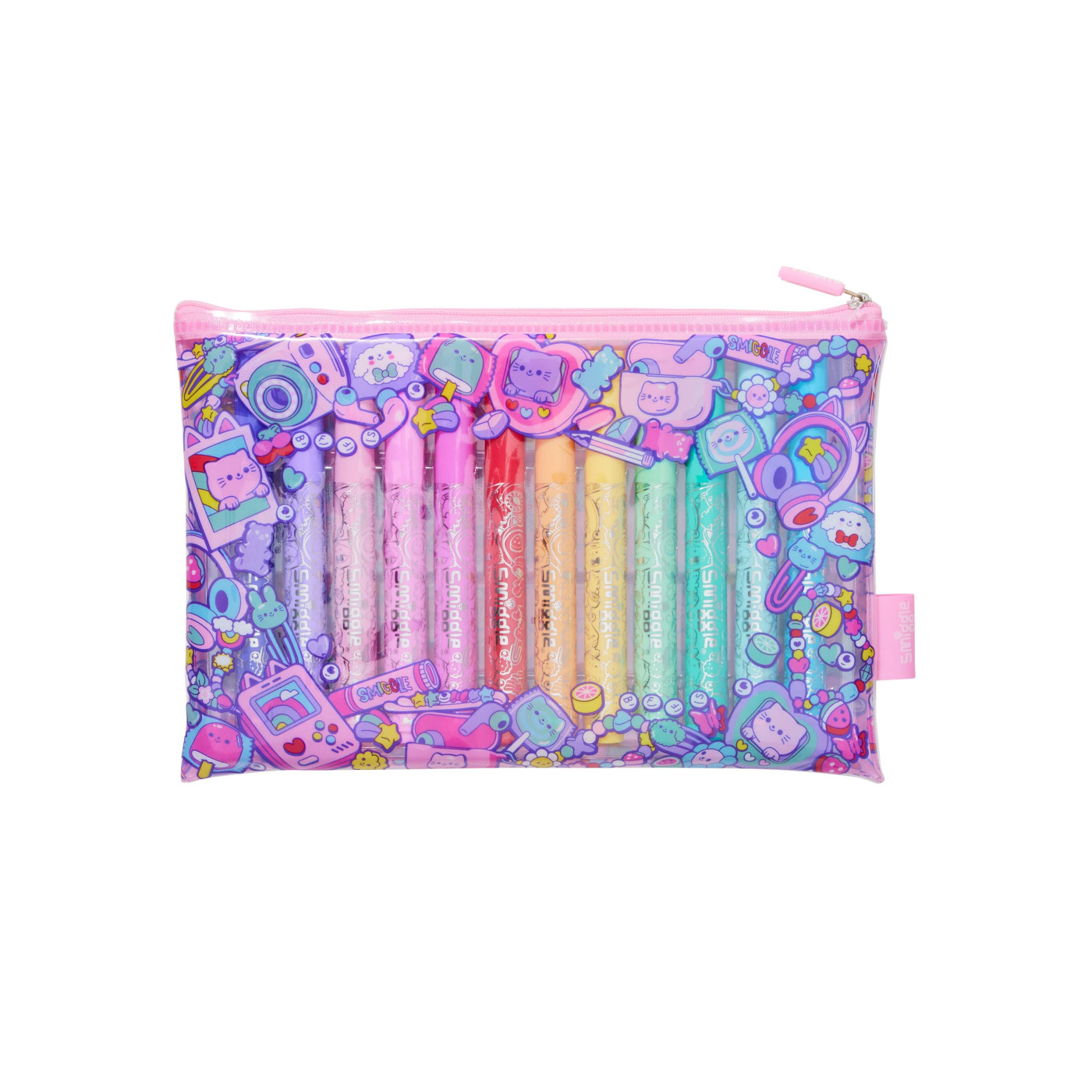 Smiggle - Super Charge Marker 12li Kalem Seti - 9332934396678 - 9332934396678