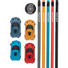 Smiggle - Super Yarış Kalem Ve Silgi Seti - 470153-1 - 9332934399402