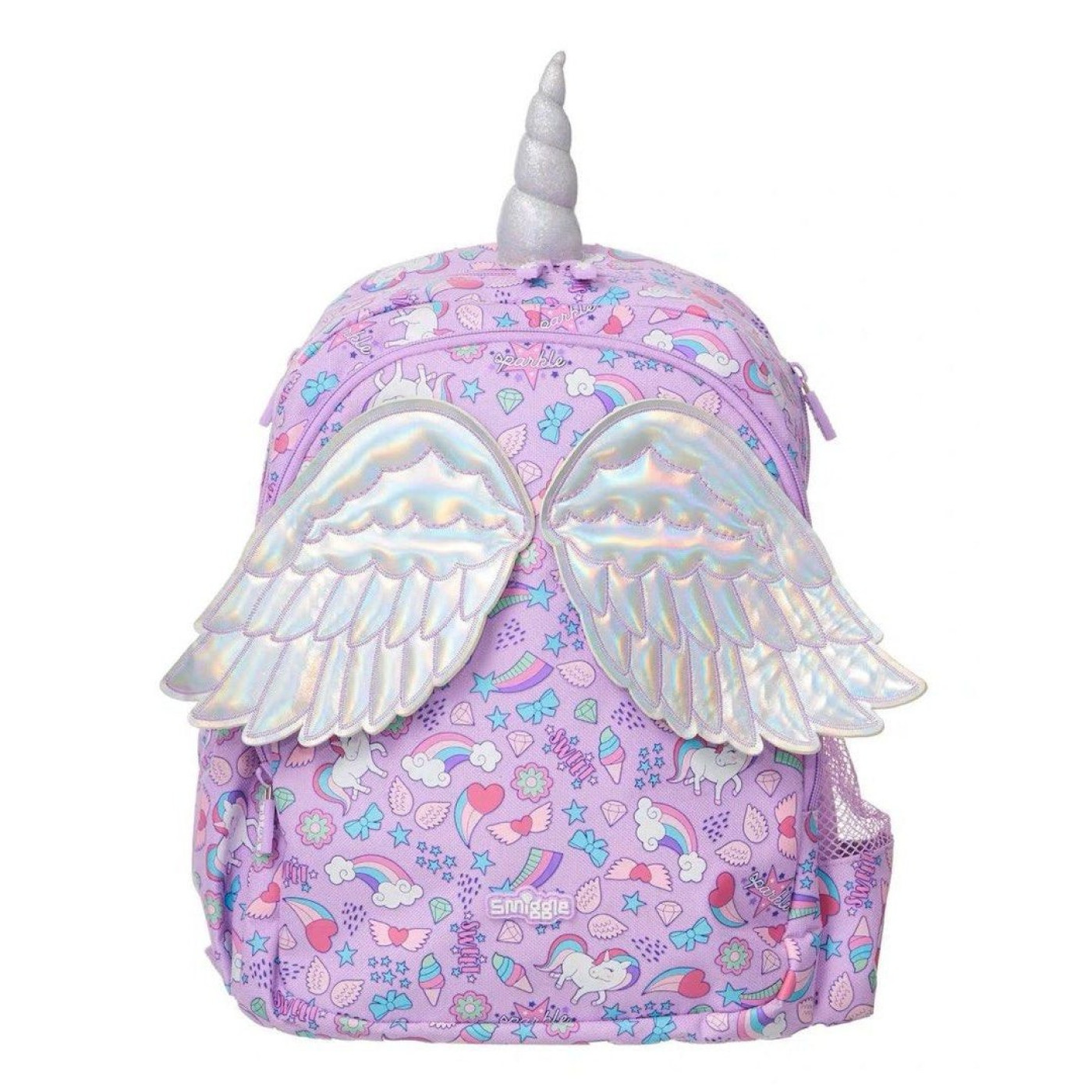 Smiggle - Unicorn Kanatlı Anaokulu Sırt Çantası - 8684798570542 - 8684798570542