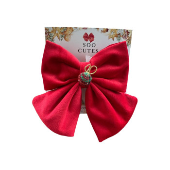 Soo Cutes Red Velvet Bow