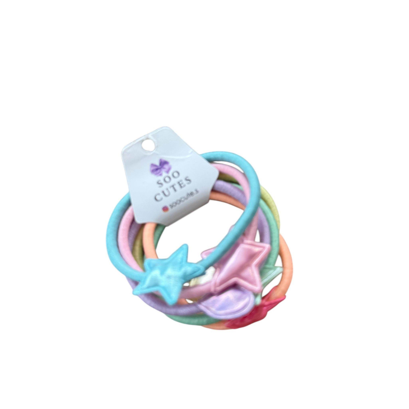 Soo Cutes Rainbow 6 lı Lastik Toka - 8690000005246 - 8690000005246