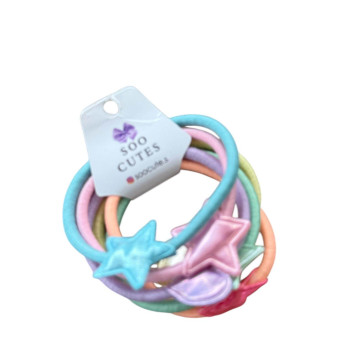 Soo Cutes Rainbow 6 lı Lastik Toka