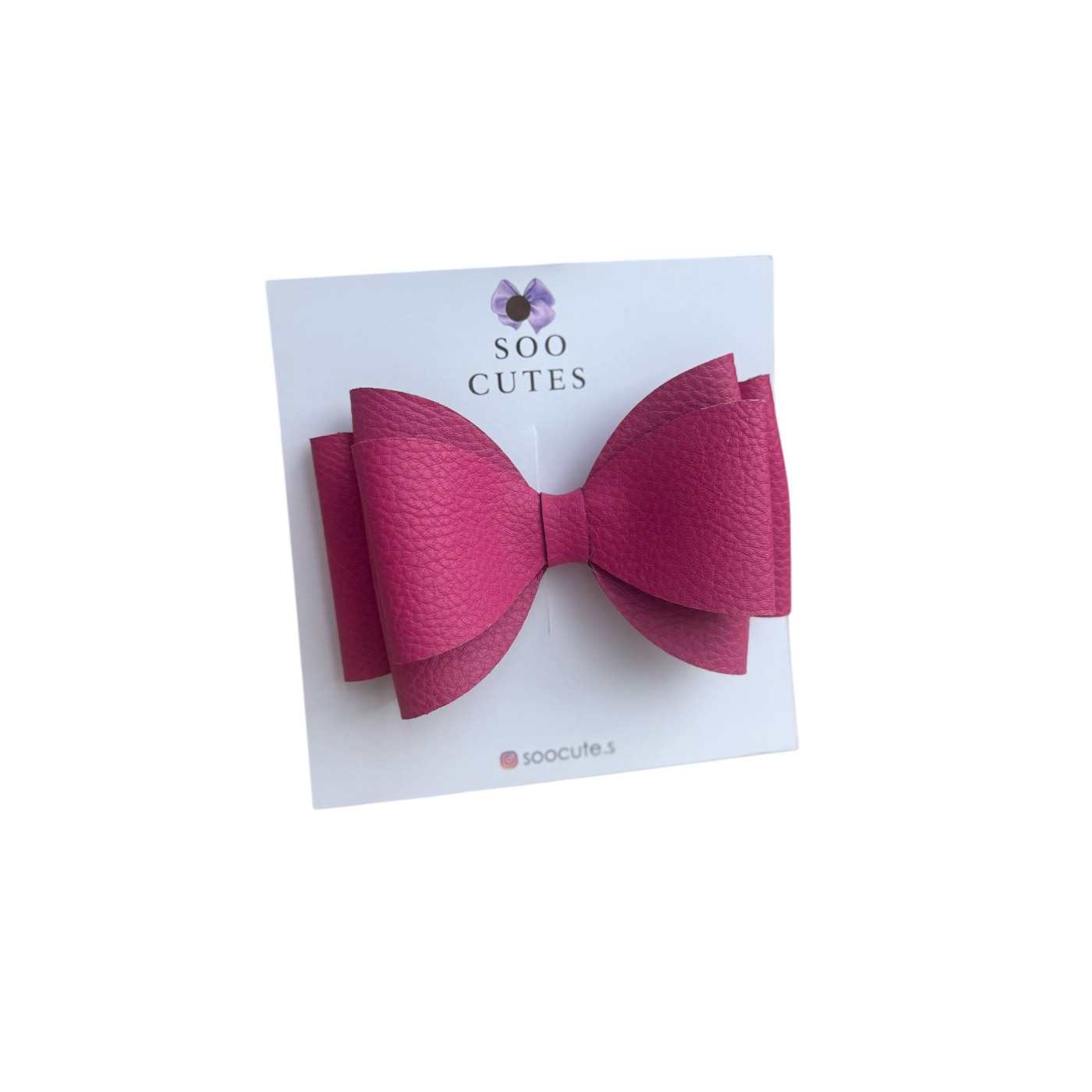 Soo Cutes Pink Pure Bow - 8690000005345 - 8690000005345