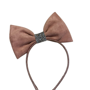 Soo Cutes Pink Velvet Crown