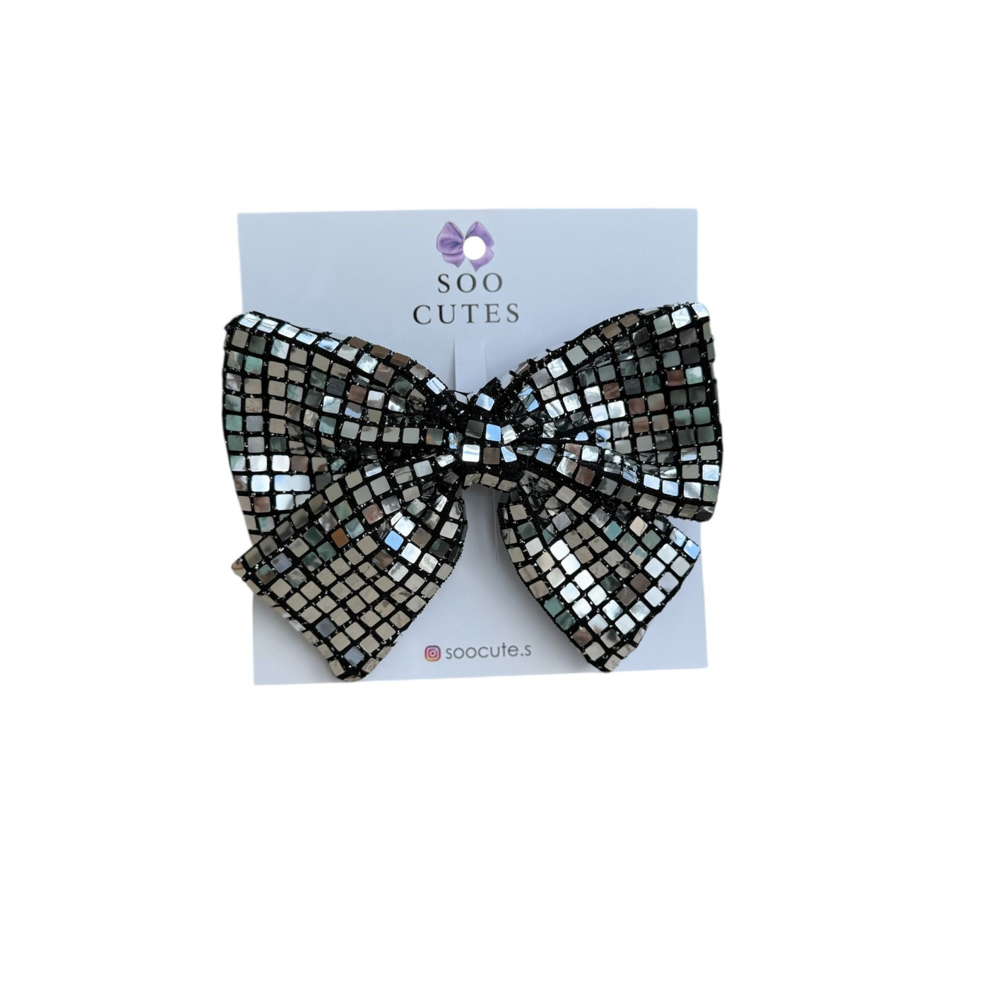 Soo Cutes Disco Bow - Silver - 8690000004195 - 8690000004195