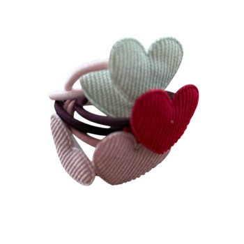 Soo Cutes Velvet Love 6 lı lastik Toka