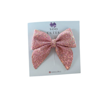 Soo Cutes Peach Glam Bow