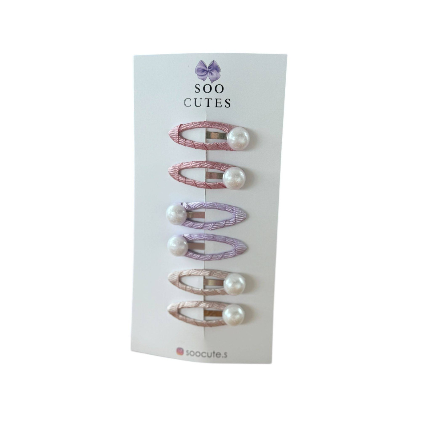 Soo Cutes Pearl Mini Snaps