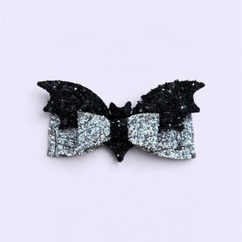 Soo Cutes Silver Bat Bow Soo Cutes Silver Bat Bow