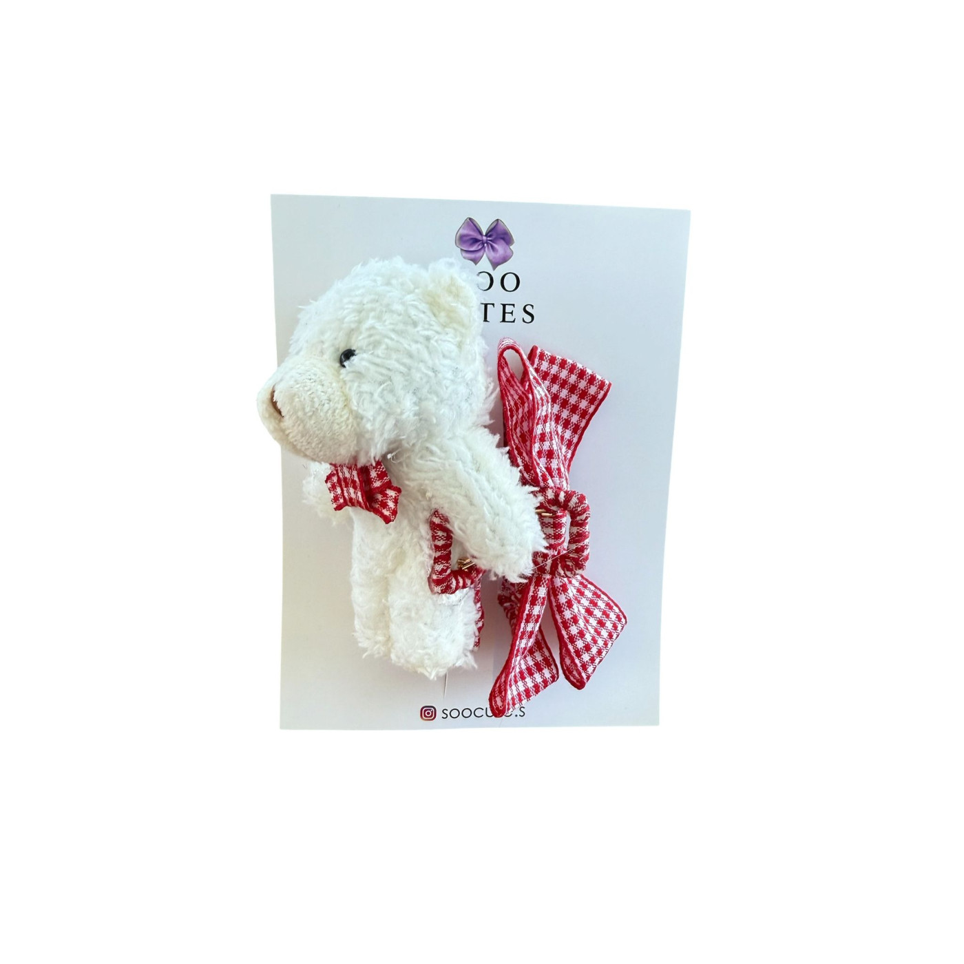Soo Cutes Coco Teddy Red