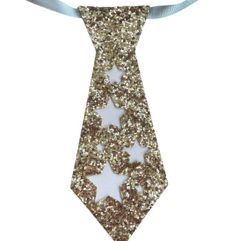 Soo Cutes Gold Star Prince Tie